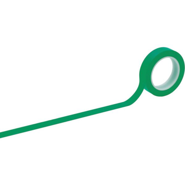 ＨＣＰ－２５Ｇ　クリーンルーム用ラインテープ緑　２５ｍｍ幅×３３ｍ