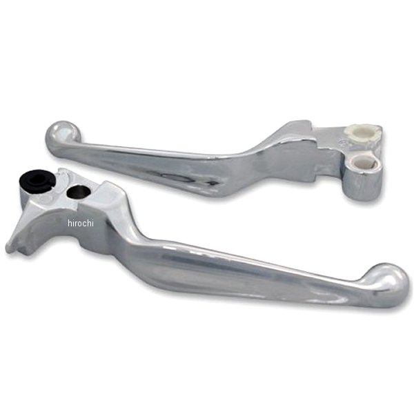 クラッチ&ブレーキレバーセット ビッグツイン、XL クローム