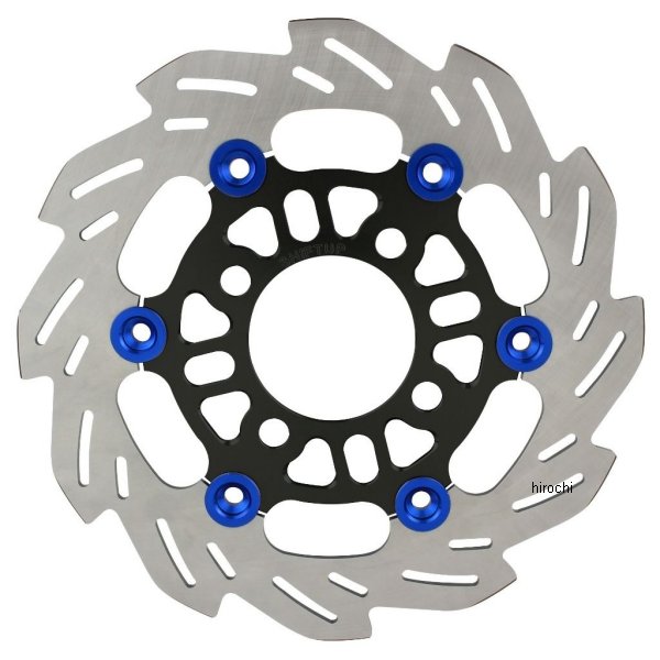 ディスクローター 220mm グロム、モンキー125 黒/青