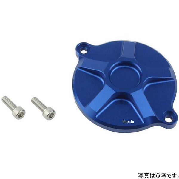 ビレットカムカバー モンキー125 青