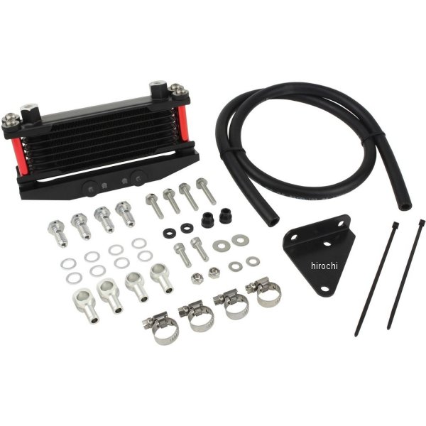 オイルクーラー シリンダーヘッドマウント 13年-20年 グロム JC61/JC75 レッドパイプ