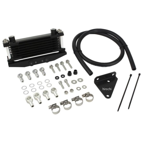 オイルクーラー シリンダーヘッドマウント 13年-20年 グロム JC61/JC75 シルバーパイプ