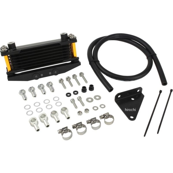 オイルクーラー シリンダーヘッドマウント 13年-20年 グロム JC61/JC75 ゴールドパイプ