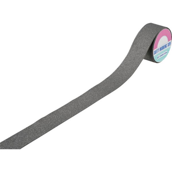 106-7832 滑り止めラインテープ グレー SV-55GR 50mm幅×5m アルミ＋鉱物粒子 屋外用