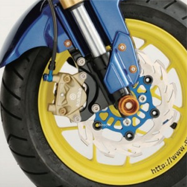 4ポッドキャリパーサポート F 黒 グロム