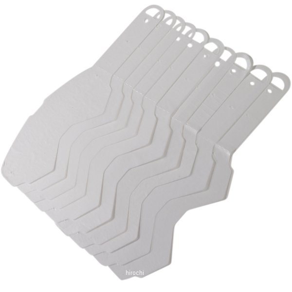 標準ティアオフ XCR ゴーグル用 クリア (10枚入り)