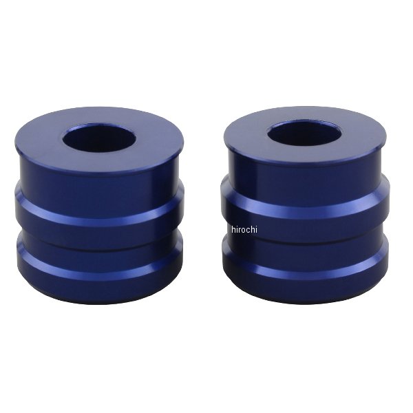 アクスルカラー  リヤセット GROM ブルー