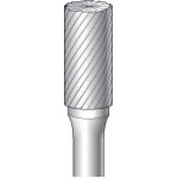 超硬カッター 円筒(シングルカット・エンドカット付) 刃径9.5mm 刃長19.0mm