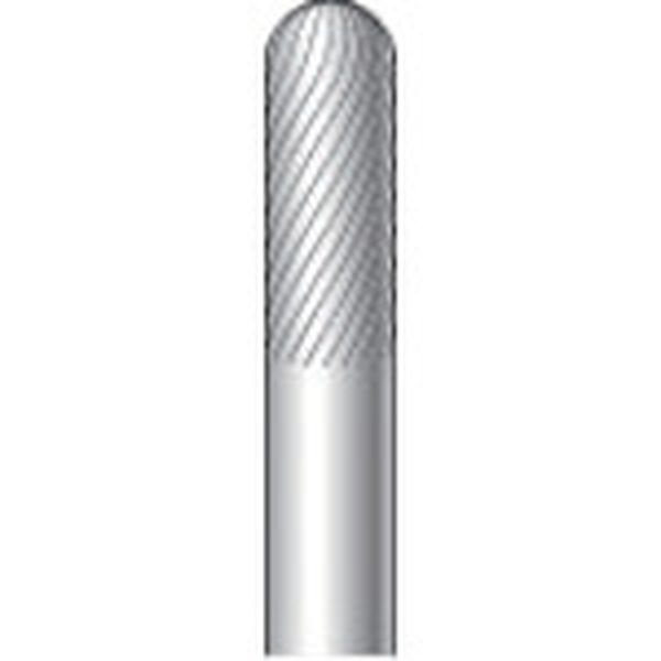 超硬カッター 円筒先丸(シングルカット)刃径6.0mm刃長16.0mm