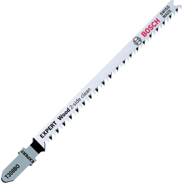 ジグソーブレード 炭素工具鋼 木工用 超仕上げ曲線切り用 T308BO