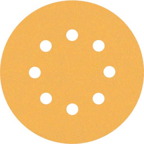 537-0513 ランダムアクションサンダーペーパー C470 125mm ＃120 5枚入り