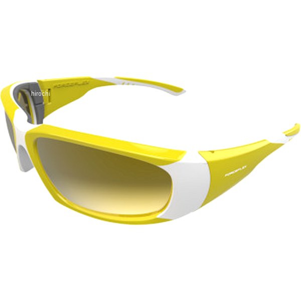 『セール特価』 サングラス Floating イエロー/白 イエローミラーレンズ