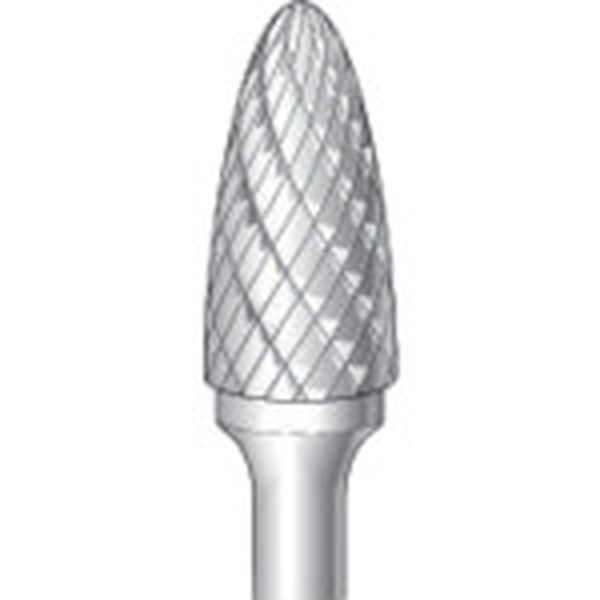 超硬カッター 砲弾(ダブルカット) 刃径12.7mm 刃長25.0mm