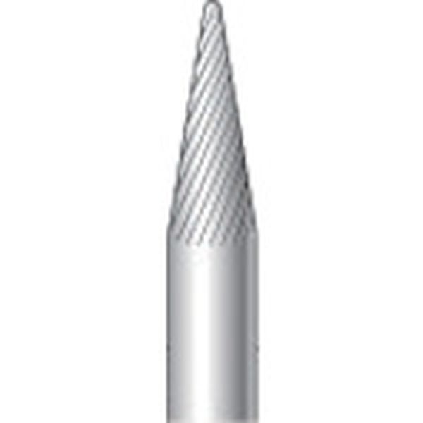 超硬カッター テーパー(シングルカット)刃径6.0mm刃長16.0mm