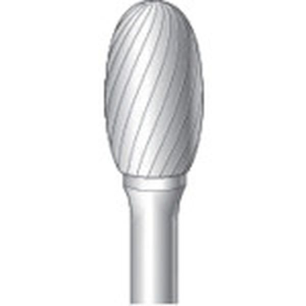 超硬カッター 楕円(シングルカット)刃径12.7mm 刃長22.0mm