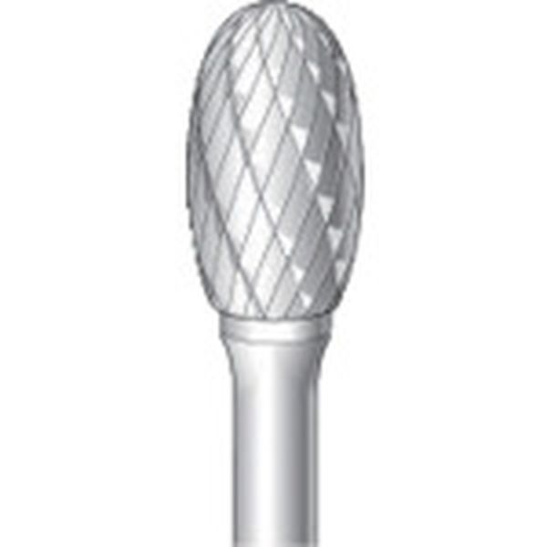 超硬カッター 楕円(ダブルカット) 刃径12.7mm 刃長22.0mm