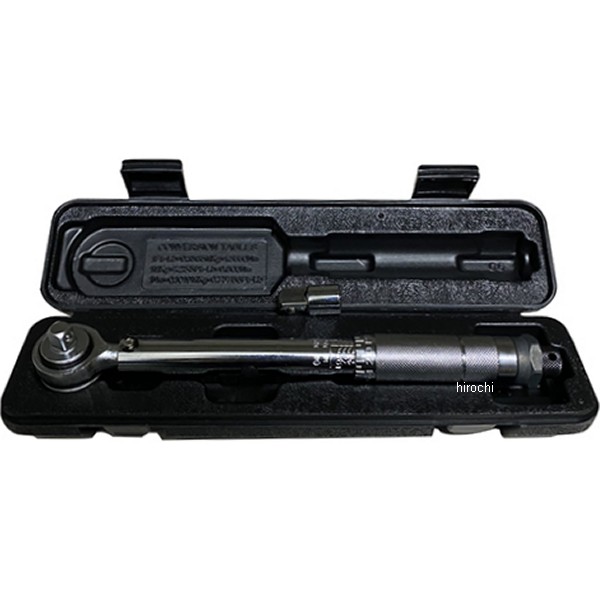 トルクレンチ3/8 プリセット型14-112Nm