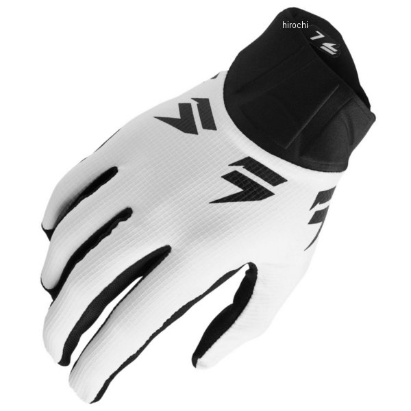 グローブ トラック 白/黒 Mサイズ