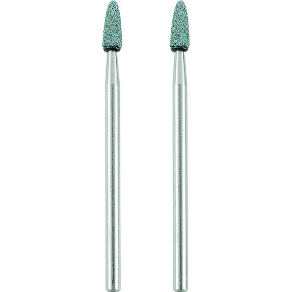 軸付き砥石2本 矢