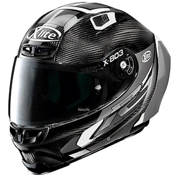 フルフェイスヘルメット X803RS スカイワープ 白 Lサイズ