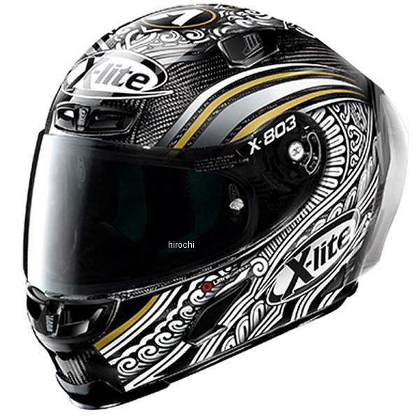 フルフェイスヘルメット X803RS カネットテスト カーボン Sサイズ