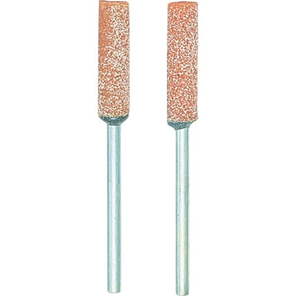 軸付き砥石2本 棒