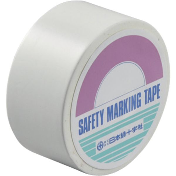 106-7789 ビニールテープ(ラインテープ) 白 BNT-38W 38mm幅×20m エンビ 屋内用