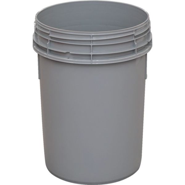 ペール容器 404800 サンペール＃48 本体 ライトグレー