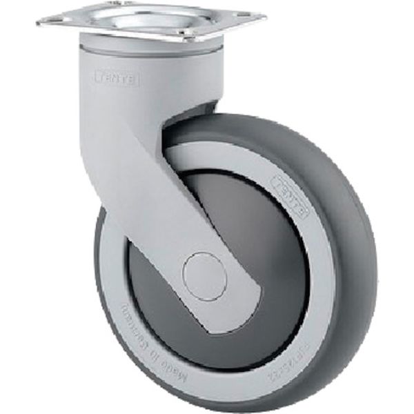 268-3405 樹脂キャスター”LEVINA”(エラストマー車) φ100 自在式