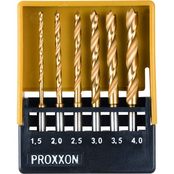 センター付きドリル6種セット ホルダー入り