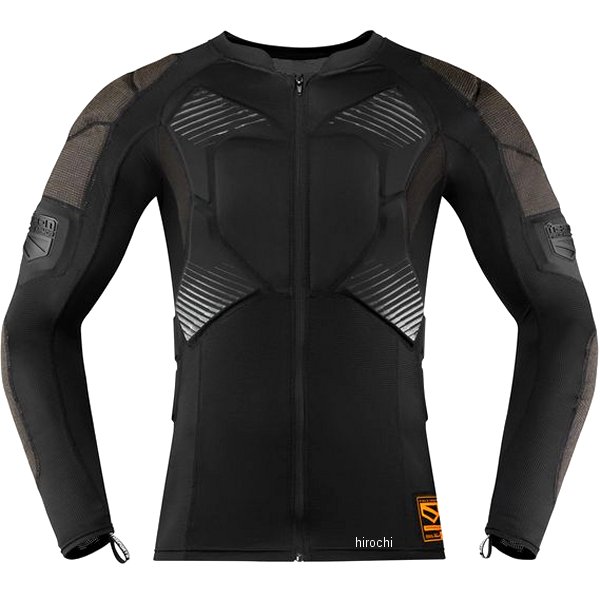 秋冬モデル シャツ FA COMPRESSION 黒 3XLサイズ