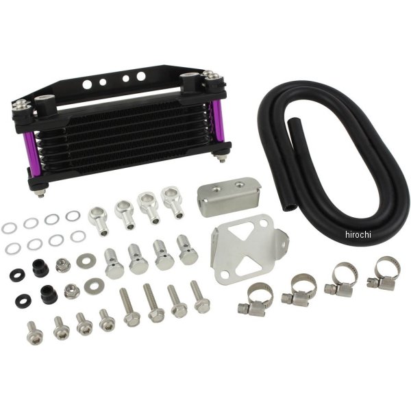 オイルクーラー シリンダーヘッドマウント 19年-22年 モンキー125 JB02 ブルーベリーパイプ