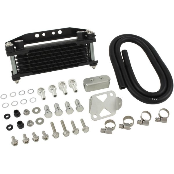 オイルクーラー シリンダーヘッドマウント 19年-22年 モンキー125 JB02 ガンメタパイプ