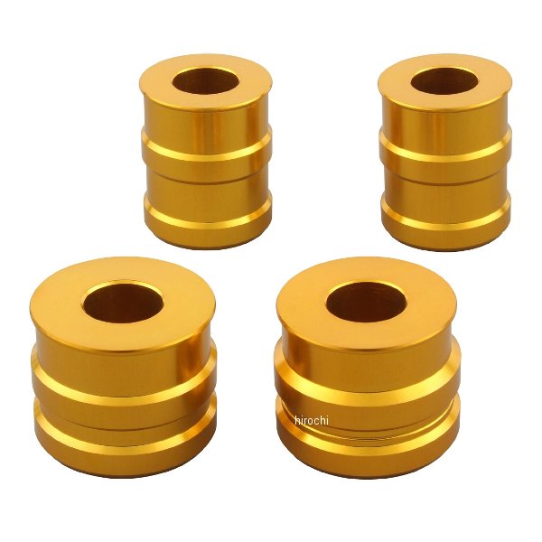 アクスルカラー フロント＆リヤセット モンキー125 ゴールド