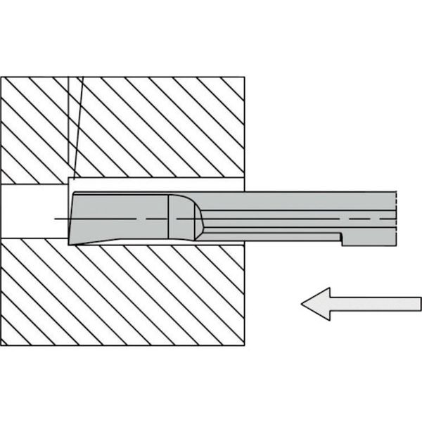 EZBR045040005NB  EZバー 旋削加工用チップ EZB-NB型 GW05