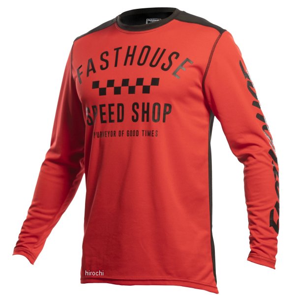 カーボン ジャージ ユース用 赤/黒 YLサイズ