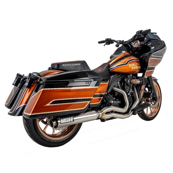 VANCE&HINES フルエキゾースト Supersport 2-1 17年-23年 ツーリングファミリー ステンレス