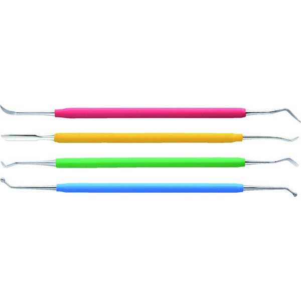 ステンレス製クラフトツール スパチュラ4本組