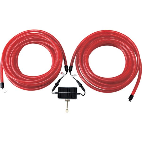 106-3154 ソーラー式LEDチューブ PKC-200 22mmΦ×10m 夜間自動点滅タイプ