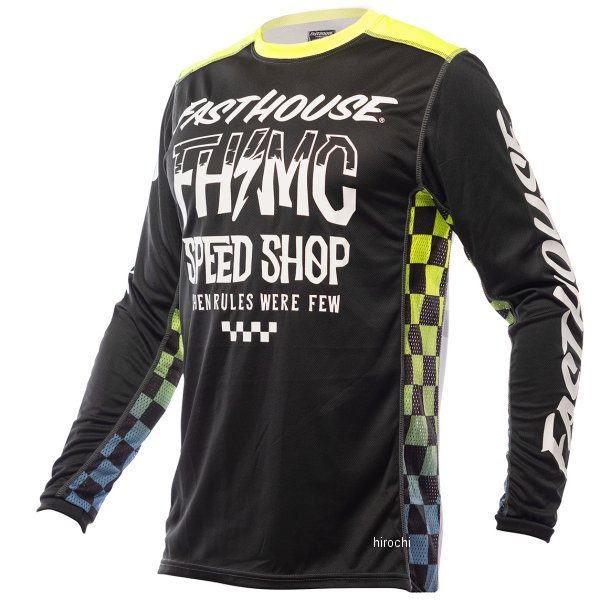 グラインドハウス ジャージ ブルート 黒/ハイビズ Mサイズ