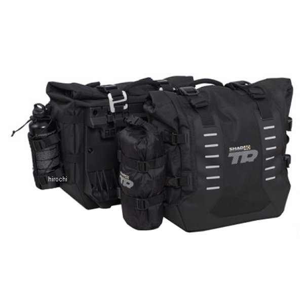 TR40 TERRA サイドバッグ 左右セット 64L 黒