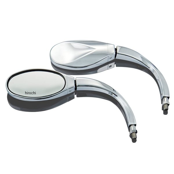 ツイストクルーザーミラー トール 10mm 逆ネジ