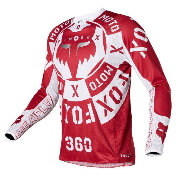 ジャージ 360 ノービル 赤/白 Lサイズ