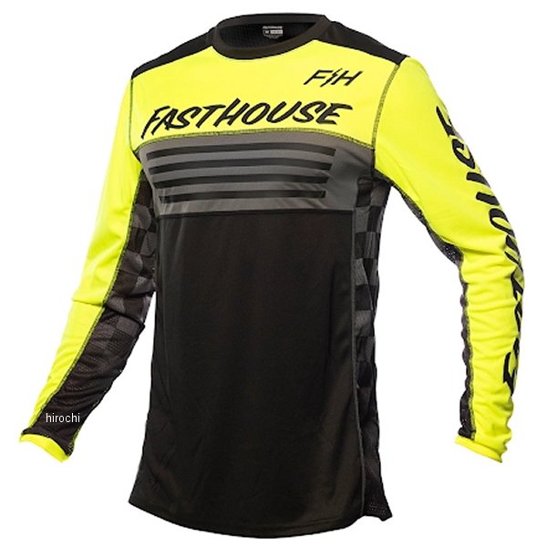 ユース グラインドハウスジャージ オメガ ハイビズ/黒 YSサイズ