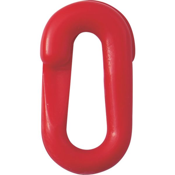 106-3160 プラスチックチェーン用ジョイント 赤 PJ-6R 20×39.5(線径6Φ) 2個組