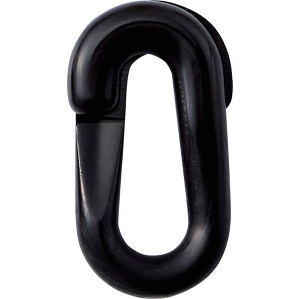 106-4575 プラスチックチェーン用ジョイント 黒 PJ-6BK 20×39.5(線径6Φ) 2個組