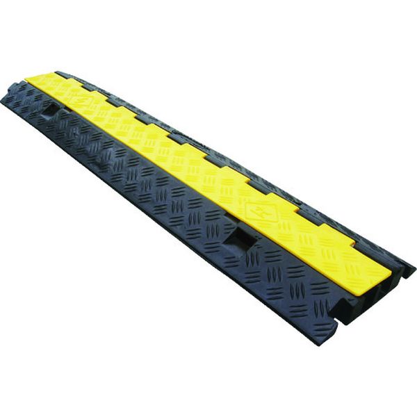 113-8183 ケーブルプロテクター 2系統タイプ/本体 ケーブルガード2B 250×1000×45mm