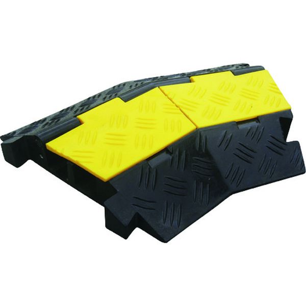 ケーブルプロテクター 2系統タイプ/コーナー用 ケーブルガード2C(R) 400×250×45mm