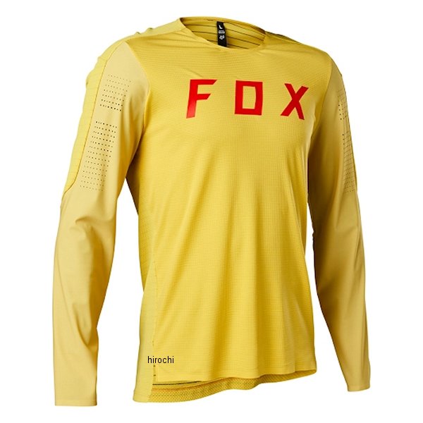 MTB フレックスエアープロロングスリーブジャージ パールイエロー Mサイズ