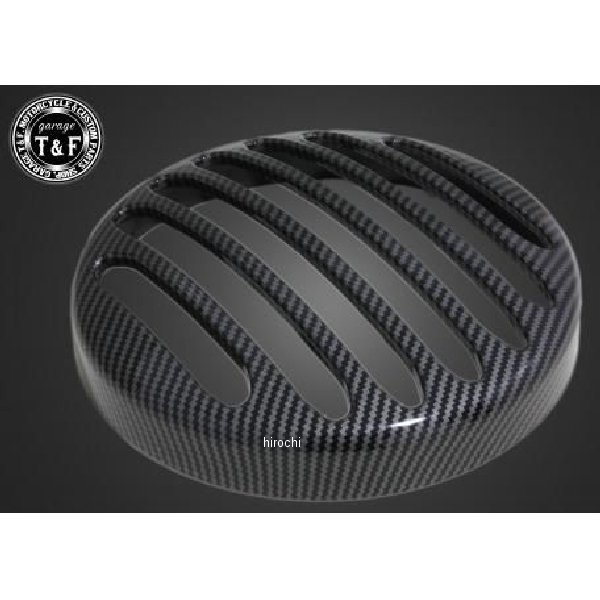 ドラッグスター250/400/1100 純正ヘッドライト専用バードゲージカバー(カーボン柄)